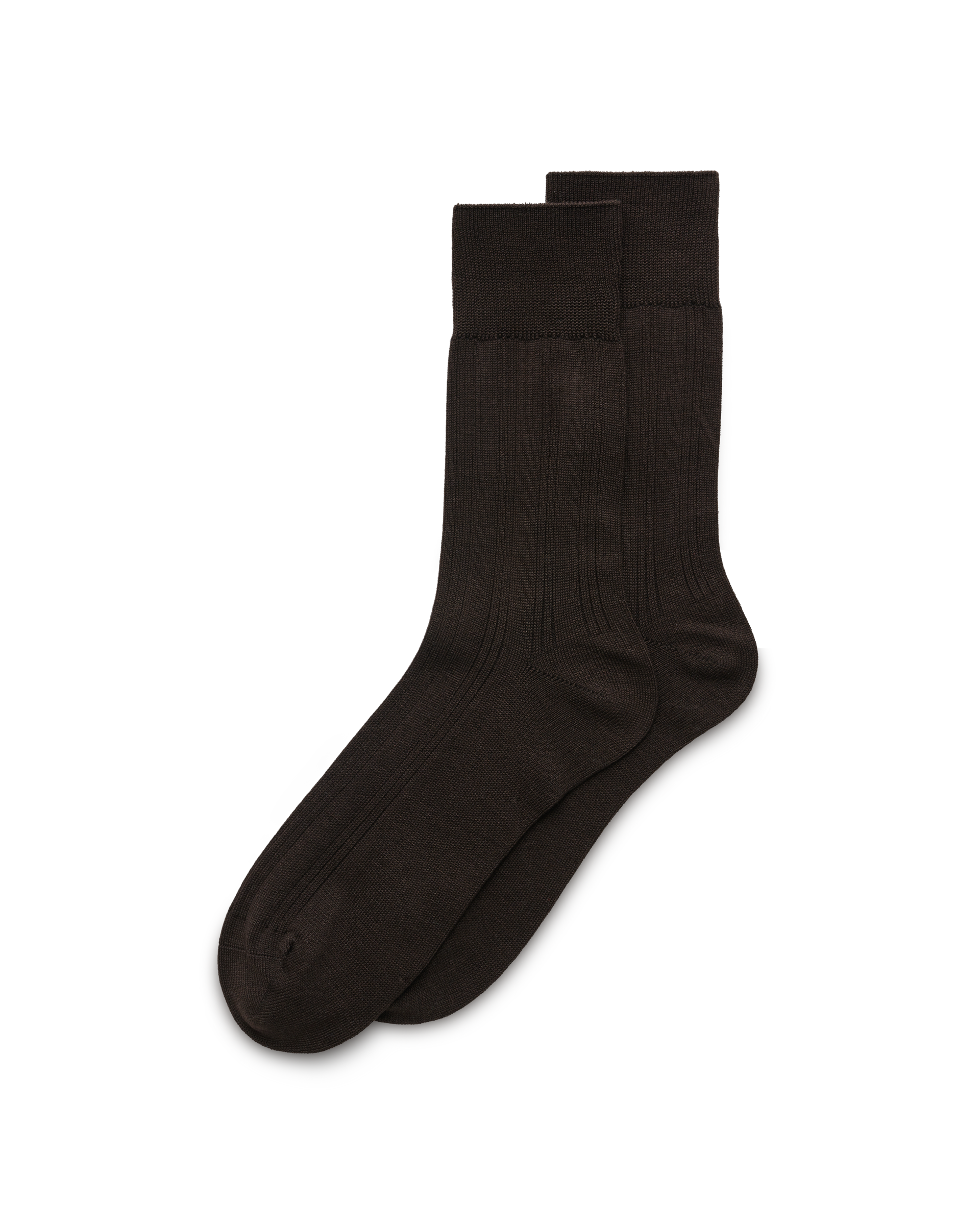 ECCO Classic Men Ribbed Mid Cu - Men's Ribbed Mid-Cut Socks